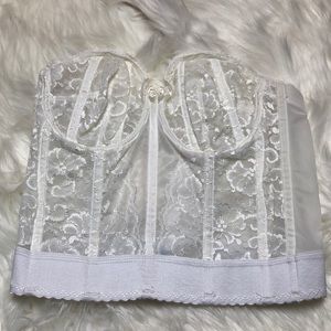 Goddess corset strapless bra